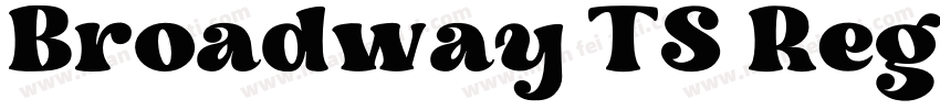 Broadway TS Regular字体转换